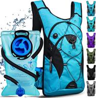 nonsar hydration pack: insulated water backpack - keep liquids cool for 🥤 up to 5 hours! ideal for cycling, hiking, running, climbing, hunting, and helmet compatibility логотип