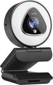 img 4 attached to 🎥 1080P Autofocus HD USB Gaming Web Camera with Light and Microphone - Angetube Digital Zoom Streaming Webcam for Computer Laptop, Desktop, Mac, Windows, Xbox, Twitch, Skype, Google Meet, Zoom
