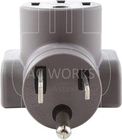 img 2 attached to 🔌 AC WORKS EV Charging Adapter: Tesla Compatible (6-50 50A 250V Welder to Tesla)
