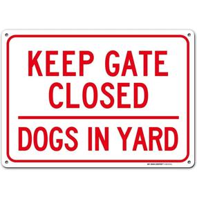 img 4 attached to 🚪 Premium Rust-Free Indoor Outdoor Sign: Closed & Built for Durability