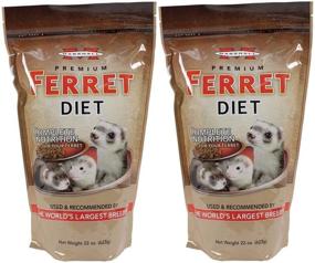 img 1 attached to 🐾 Marshall Pet Products 2-Pack of High-Quality Ferret Diet, 22oz per Pack