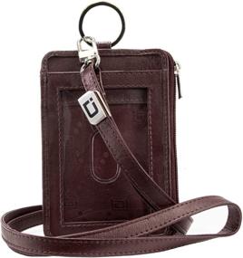 img 4 attached to Secure Your Style with RFID Wallet Double ID Ring - Essential Men's Accessory