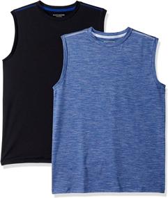 img 1 attached to Amazon Essentials 2 Pack Active X Large Boys' Clothing