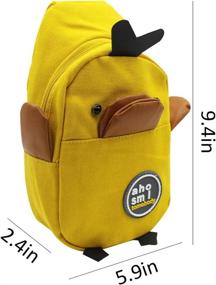 img 3 attached to KINGSEVEN Cartoon Shaped Crossbody Shoulder Outdoor Recreation in Camping & Hiking