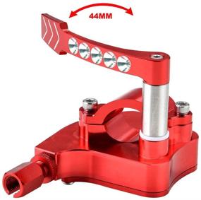 img 2 attached to Universal Billet Throttle Thumb Assembly Motorcycle & Powersports