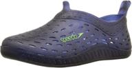 👞 speedo unisex-child water shoe exsqueeze me jelly toddler: all-day comfort & protection for water activities logo