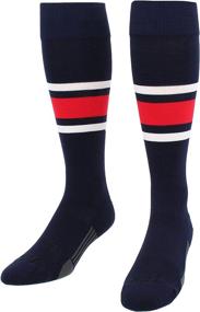 img 3 attached to 🧦 TCK Elite Performance Baseball Socks with Dugout Pattern | Softball, Men's, Women's