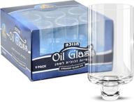 ner mitzvah menorah glass cups logo