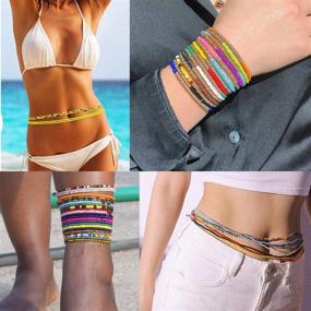 img 1 attached to Waist Beads Women Colorful African