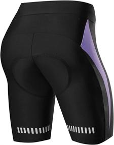 img 2 attached to 🚴 Women's Cycling Shorts by NOOYME with 3D Padded Seat for Enhanced Comfort and Performance