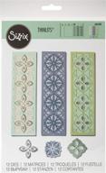 sizzix thinlits die set: 12 pack stackable geometrics, multicolor – craft with style logo