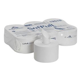 img 1 attached to 🧻 High Capacity White 2-Ply Toilet Paper - Georgia Pacific SofPull 19510, 1000 Sheets Per Roll, 6 Rolls Per Case