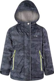 img 4 attached to 🧥 Therm Kids Winter Coat: Waterproof Ski Jacket for Girls, Boys & Toddlers