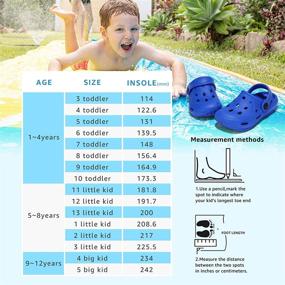 img 3 attached to 👦 STQ Clogs Garden Sandals: Little Boys' Shoes and Clogs & Mules - Comfortable and Stylish Footwear for Outdoor Activities