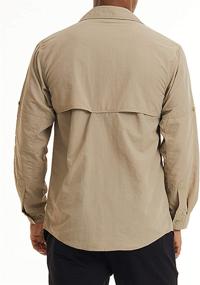 img 2 attached to 👕 TACVASEN Men's Quick Dry Work Shirts: Performance-driven Tactical Training, Hiking, and Cargo Shirts with Pockets