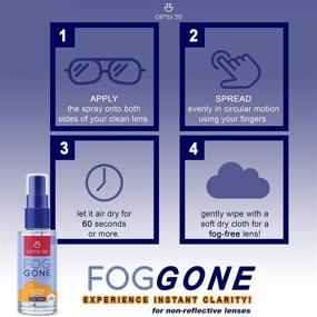 img 3 attached to 🌫️ Optix 55 Anti-Fog Spray: The Ultimate Solution for Preventing Fog on Non-Anti Reflective Lenses and More!