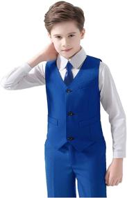 img 1 attached to 👔 Tuxedo Blazer Boys' Clothing - Formal Suit & Sport Coat for Suits