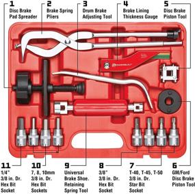 img 3 attached to 🔧 Все для тормозной системы Alltrade 948007 - набор из 15 предметов: идеальный набор для обслуживания тормозов.