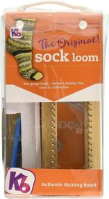img 2 attached to 🧶 Enhance Your Knitting Skills with the KB Sock Loom! Adjustable Wood Knitting Board Kit w/DVD