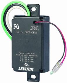 img 1 attached to Leviton 3800-OEM Equipment Cabinet Surge Protective 🔌 Device - 120V AC, 2P, 3W, Wired-In Module