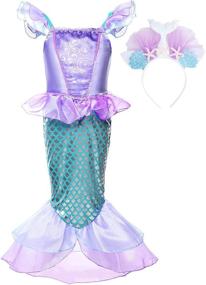 img 1 attached to 🧜 Enchanting Princess Mermaid Costume Headband by JerrisApparel: Accessorize for Magical Adventures!