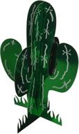 🌵 3-d cactus centerpiece party accessory: vibrant décor for memorable events (1 count) (1/pkg) logo