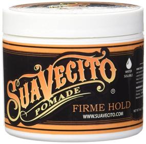 img 3 attached to 🌟 Suavecito Pomade Firme (Strong) Hold 4 oz, 1 Pack - Long-lasting Hair Pomade For Men - Glossy Water-Based Wax Gel - Flake-Free & Washes Out Easy - Ideal for All Hair Styles