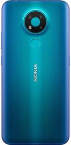 img 3 attached to Nokia 3.4 Unlocked Smartphone: Android 10, 2-Day Battery, 3/64GB, Triple Camera, 6.39-Inch Screen - Fjord Blue, US Version
