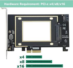 img 1 attached to Адаптер RIITOP U.2 к PCIe - PCIe 3.0 x4 к U.2 (SFF-8639) SSD или SATA3 (6G) к 2.5" SATA SSD Карта расширения