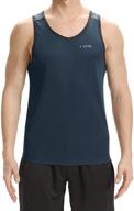 capol sleeveless training bodybuilding deepgrey men's clothing for active logo