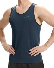 img 1 attached to Capol Sleeveless Training Bodybuilding DeepGrey Men's Clothing for Active