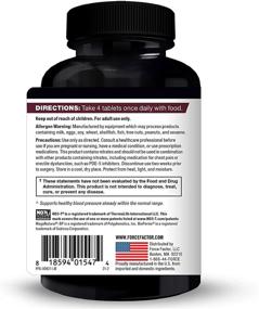 img 2 attached to ❤️ Optimize Heart Health: Force Factor Total Beets Supplement - Boost Nitric Oxide with Nitrates and Grapeseed Extract, 120 Count. Improve Circulation and Cardiovascular Function - Vasodilator Heart Health Vitamins