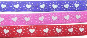 img 2 attached to 🐾 Hearts Printed Beastie Bands Cat Collar