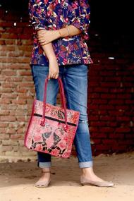 img 3 attached to 👜 Восхитительные сумки и кошельки Lonika Handmade из винтажной кожи: вечное модное выражение
