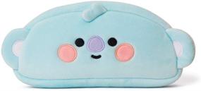 img 4 attached to BT21 Baby Series KOYA Soft Plush Stuffed Animal Pencil Case Pouch in Cute Blue Color