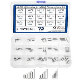 img 4 attached to XLX Stainless Locating Assortment Straight Fasteners