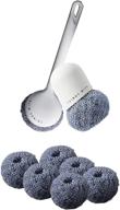 cleaning anti scratch scrubbers multipurpose household logo