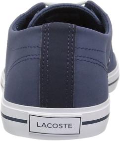 img 2 attached to Кеды Lacoste Riberac с канвасным узором для младенцев, одежда и аксессуары, обувь