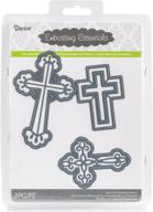 darice d2014-88 crosses embossing essentials dies logo