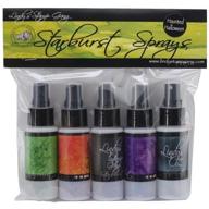 🎃 lindy's stamp gang starburst spray set: hauntingly vibrant halloween colors, 2oz bottles, pack of 5 logo