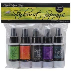 img 4 attached to 🎃 Lindy's Stamp Gang Starburst Spray Set: Hauntingly Vibrant Halloween Colors, 2oz Bottles, Pack of 5