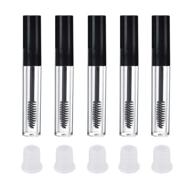 refillable plastic mascara cosmetic container logo