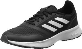img 4 attached to 👟 Adidas Men's Sneaker Black and White Shoes for Men