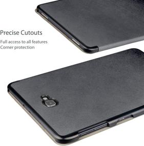 img 1 attached to 📱 ProCase Galaxy Tab A 10.1 Case SM-T580 T585 T587 2016 Released (Old Model), Slim Smart Cover Stand Folio Case for Galaxy Tab A 10.1 Inch Tablet - Gray