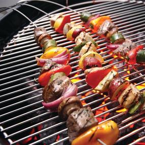 img 1 attached to 🔥 Effortlessly Grill with Fire Wire Stainless Steel Flexible Barbecue Skewer, Set of 4