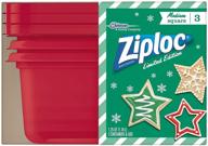 средний контейнер ziploc limited holiday логотип