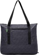 travelon clean antimicrobial packable bag silvadur treated gray logo