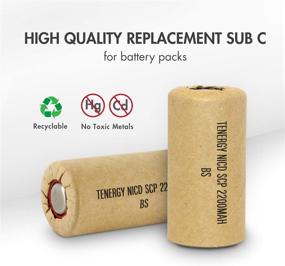 img 2 attached to Tenergy 2200MAh Wrapped Rechargeable Battery Household Supplies