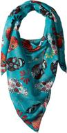 🌺 vibrant sugar skull day of the dead oversize oblong scarf: a striking fashion statement logo