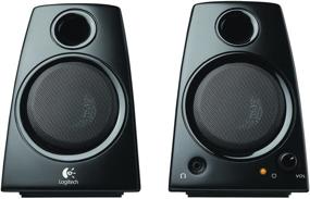 img 1 attached to Logitech Z130 Compact Laptop Speakers with 3.5mm Jack - Powerful Sound in Sleek Black